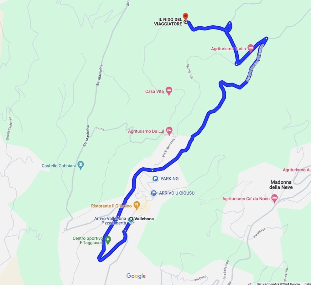 Il Nido Del Viaggiatore Vallebona Esterno foto